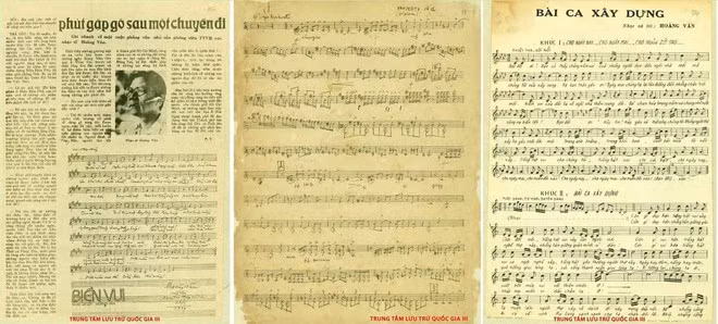 La colección del compositor Hoang Van. (Foto: Ministerio de Relaciones Exteriores de Vietnam)