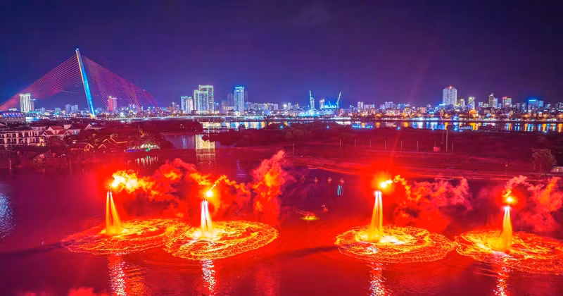 Una serie de espectáculos presentados por primera vez en Da Nang a gran escala con el mejor cartel del mundo. (Foto: Equipo Kim Lien)