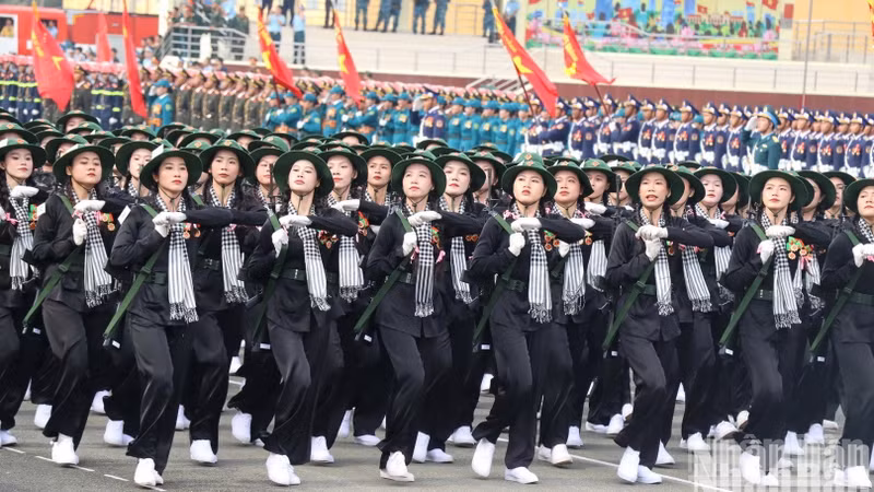 Bloque de mujeres guerrilleras del Sur.
