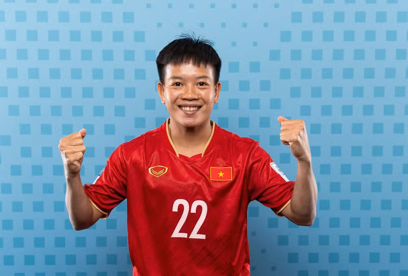 Defensora Nguyen Thi My Anh (Club de fútbol femenino Thai Nguyen)