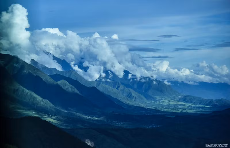 La belleza natural de Lai Chau al llegar el otoño. (Fotografía: baoquocte.vn)