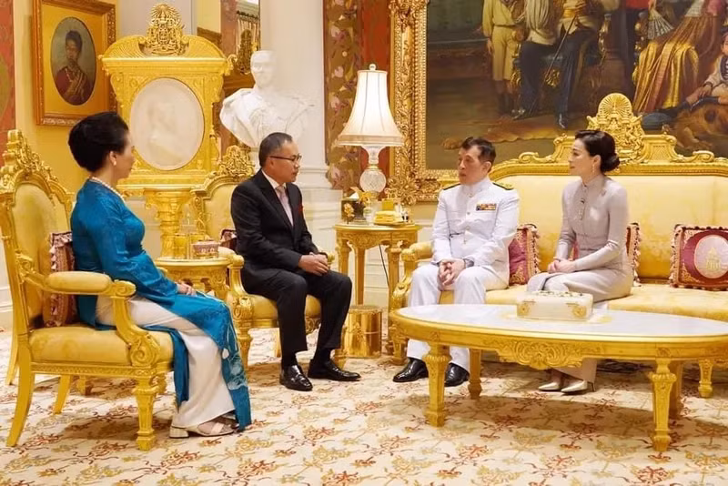 En la reunión. (Fotografía: Embajada de Vietnam en Tailandia)