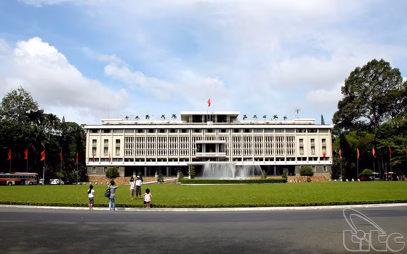 El Palacio de la Reunificación. (Foto: vietnamtourism.gov.vn) El Palacio de la Reunificación. (Foto: vietnamtourism.gov.vn)