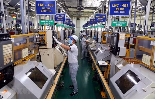 Auge de inversión extranjera convierte a Vietnam en nueva fábrica global. (Foto: VNA) Auge de inversión extranjera convierte a Vietnam en nueva fábrica global. (Foto: VNA)
