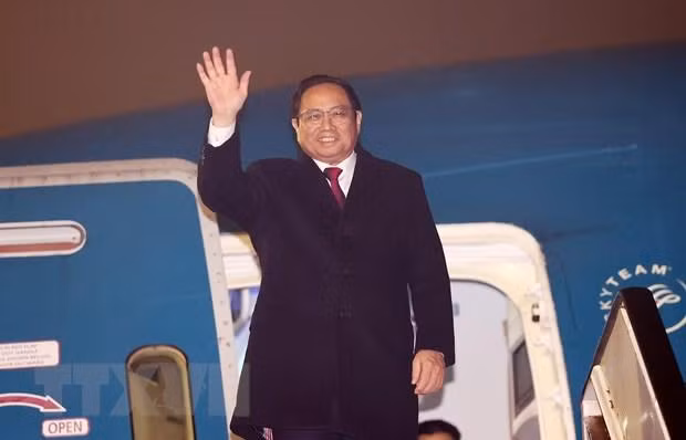 El primer ministro de Vietnam, Pham Minh Chinh, realiza visita oficial a Países Bajos (Fotografía: VNA)