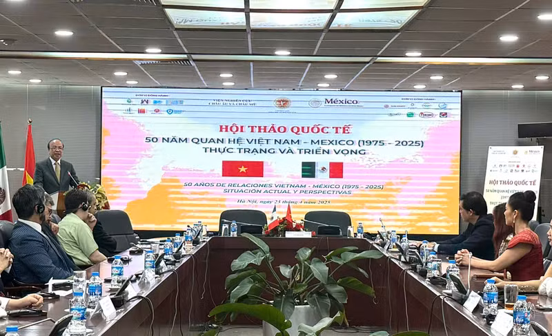 Escenario del evento. (Foto: Thanh Hang)