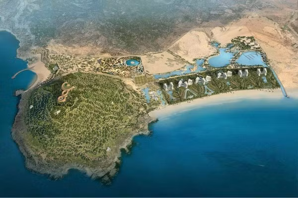 Proyecto de resort Cap Padaran Mui Dinh en la provincia de Ninh Thuan. (Foto: bnews.vn)