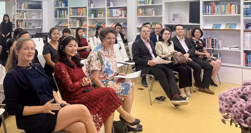 Los asistentes al acto. (Foto: baoquocte.vn)