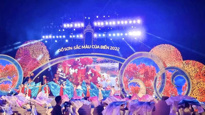 En la edición del Festival del Mar Do Son 2022. (thoidai.com.vn)