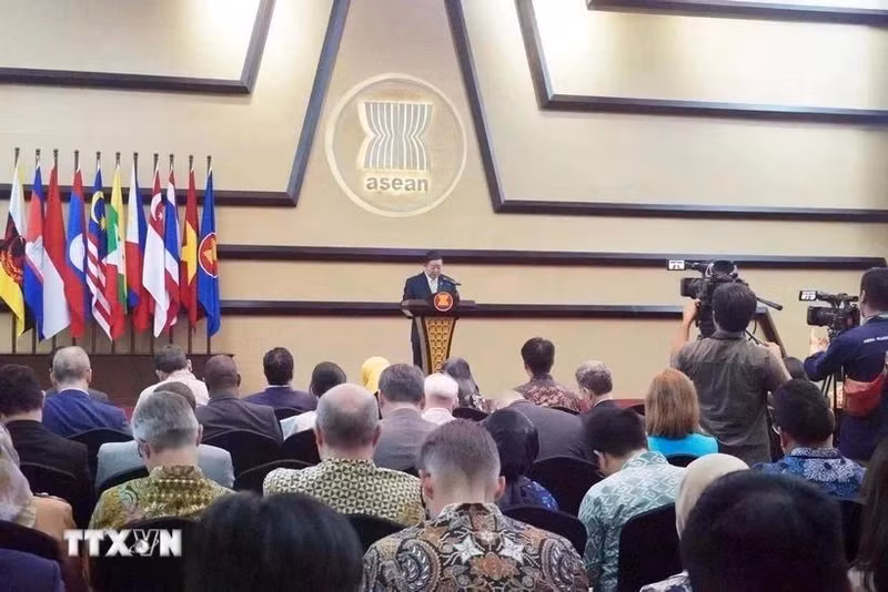 Una reunión de la Asean el año pasado. (Foto: VNA)
