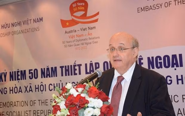 El embajador de Austria en Vietnam, Hans-Peter Glanzer. (Fotografía: VNA)