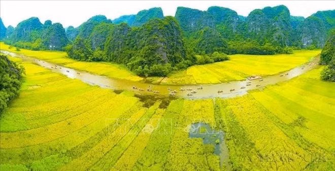 Belleza de Trang An. (Foto: VNA)
