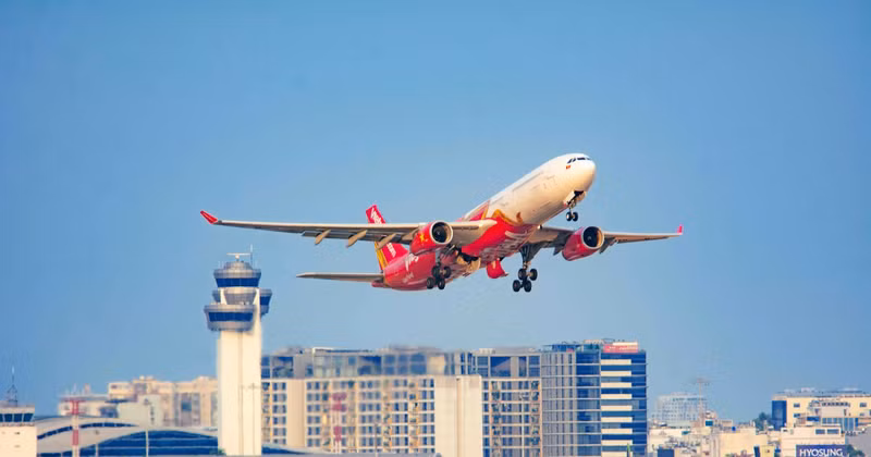 Un avión de Vietjet. (Foto: Vietjet)
