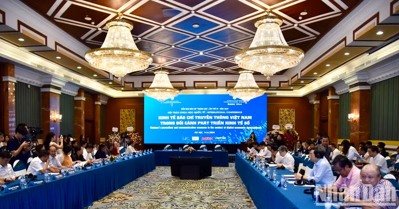 [Foto] Seminario sobre economía de prensa y medios de comunicación de Vietnam en contexto del desarrollo económico digital