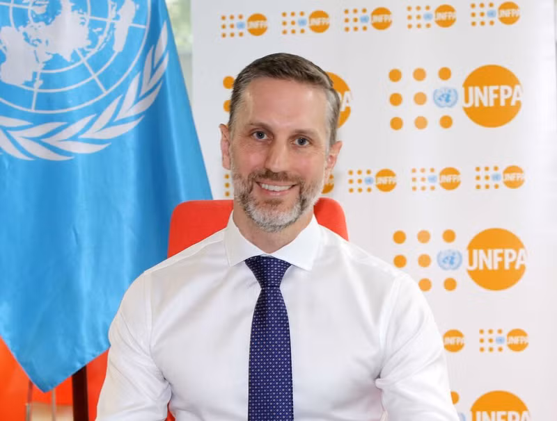 Matt Jackson, representante jefe del Fondo de Población de las Naciones Unidas (FPNU) en Vietnam. (Fuente: VNA)