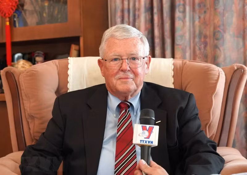 El profesor Carl Thayer, de la Universidad australiana de Nueva Gales del Sur. (Foto: VNA)