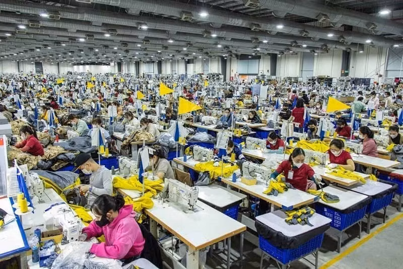 Las principales exportaciones de Vietnam a Kazajistán incluyen verduras, anacardos, calzado y productos textiles; productos y accesorios electrónicos. (Foto: VNA)