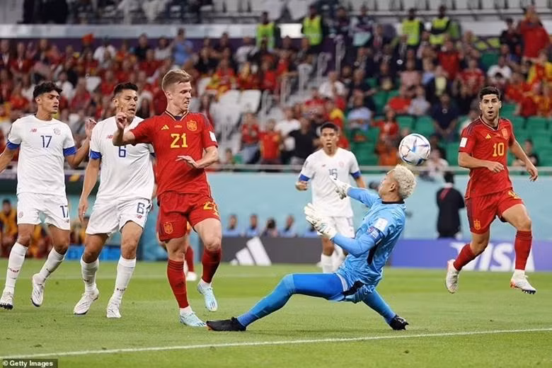 España dominó por completo y rápidamente abrió el marcador en el minuto 11. (Fotografía: Getty Images) España dominó por completo y rápidamente abrió el marcador en el minuto 11. (Fotografía: Getty Images)