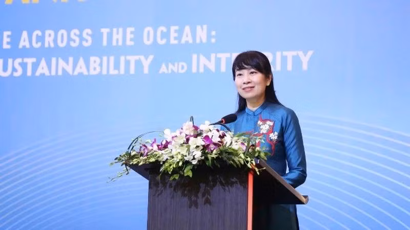 Nguyen Thi Lan Anh, candidata de Vietnam para el cargo de jueza del ITLOS. (Foto: VNA)