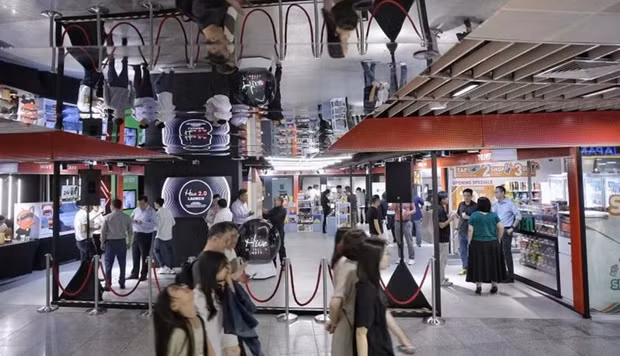En Hive 2.0, un centro de innovación minorista de alta tecnología en Singapur. (Foto: Straits times)