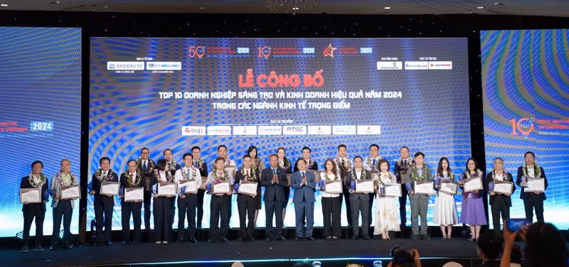 Petrovietnam nombrado entre empresas más innovadoras y eficientes de Vietnam 2024 (Foto: pvn.vn)