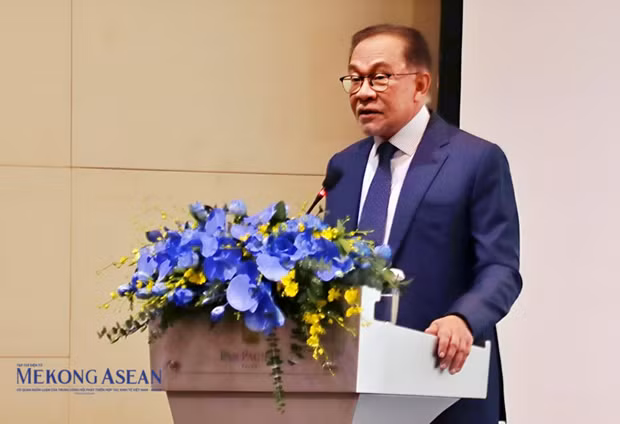 El primer ministro de Malasia, Anwar Ibrahim (Foto: mekongasean.vn)