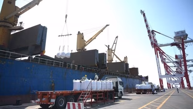 Un contenedor de exportación a la Unión Europea (Foto: baodautu.vn)