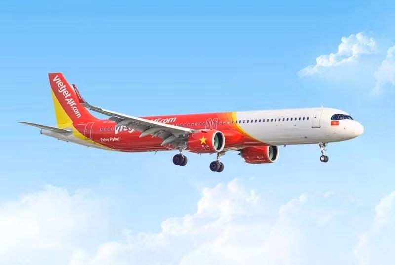 Un avión de Vietjet Air. (Foto: Vietjet)