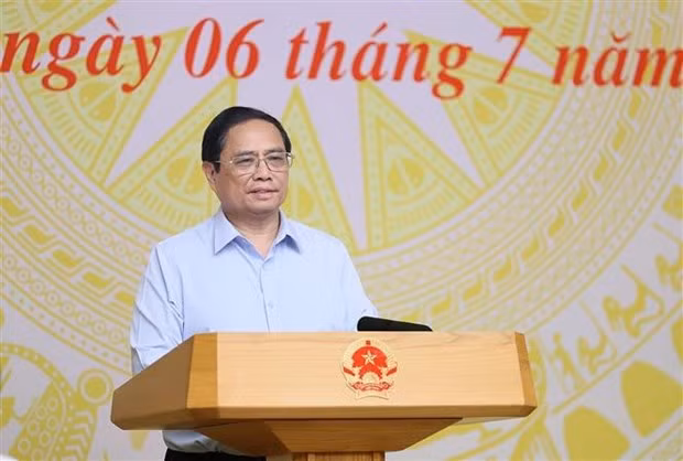 El primer ministro de Vietnam, Pham Minh Chinh. (Foto: VNA)