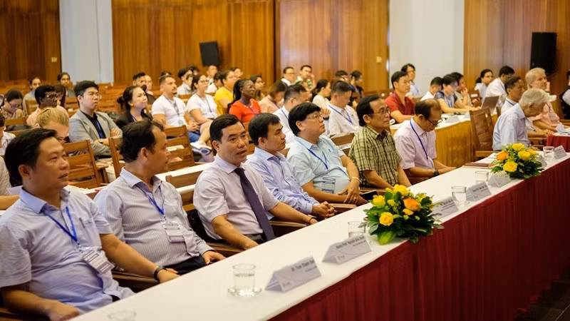 Delegados en el evento