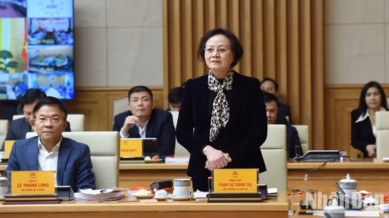 La ministra del Interior, Pham Thi Thanh Tra. La ministra del Interior, Pham Thi Thanh Tra.