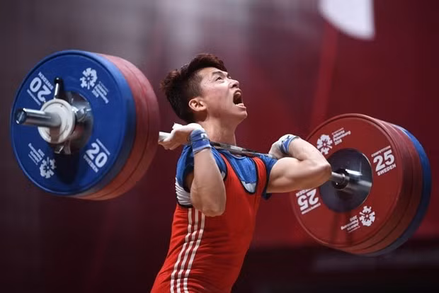 El halterófilo vietnamita Trinh Van Vinh (Foto:VNA)
