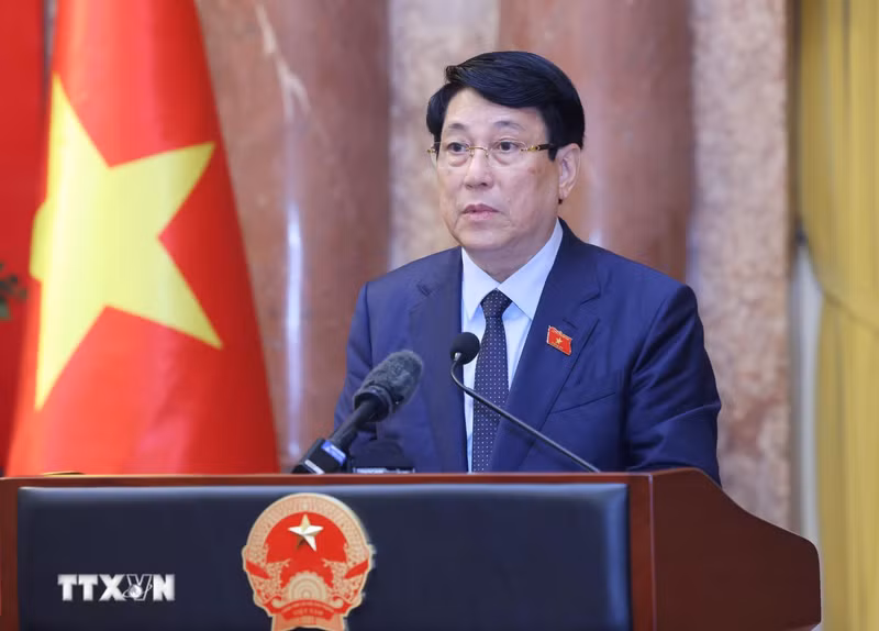 El presidente de Vietnam, Luong Cuong. (Foto: VNA)