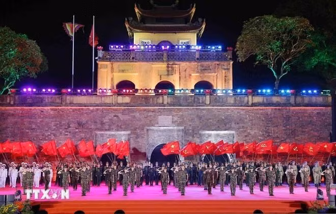Celebran en Hanoi intercambio de Música Militar de la Asean 2024 (Foto: VNA)