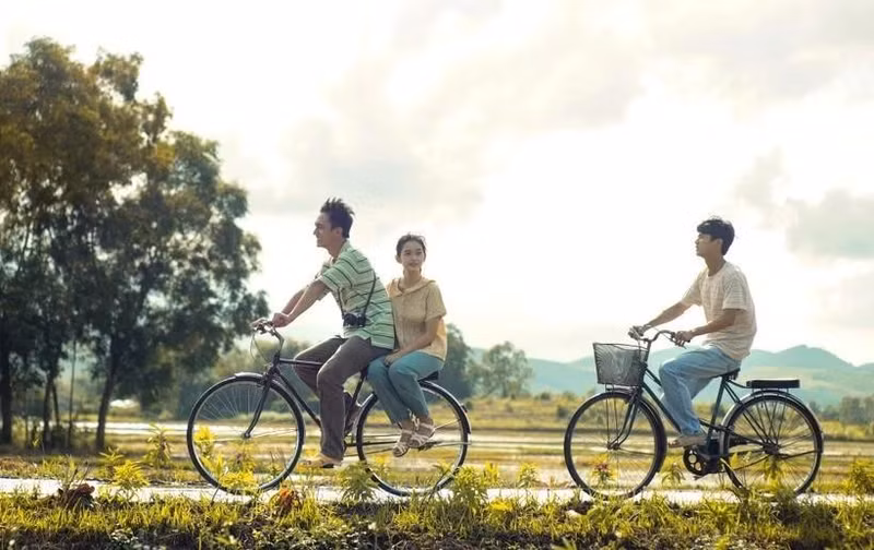 Una escena de la película “Ngay Xua Co Mot Chuyen Tinh” (Fotografía cortesía del equipo de filmación) Una escena de la película “Ngay Xua Co Mot Chuyen Tinh” (Fotografía cortesía del equipo de filmación)