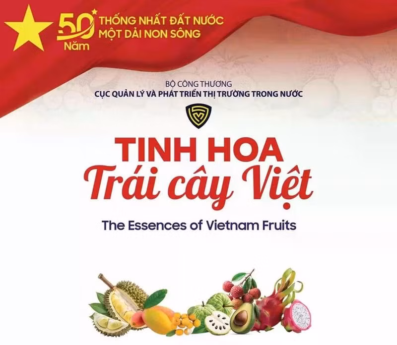 La exposición “La Esencia de las Frutas Vietnamitas” se efectuará en Hanói del 23 al 27 de abril (Foto: congthuong.vn)
