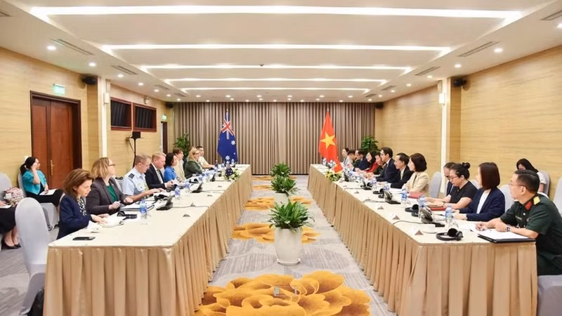 En el Diálogo Estratégico de Diplomacia-Defensa entre Vietnam y Australia (Foto: VNA)