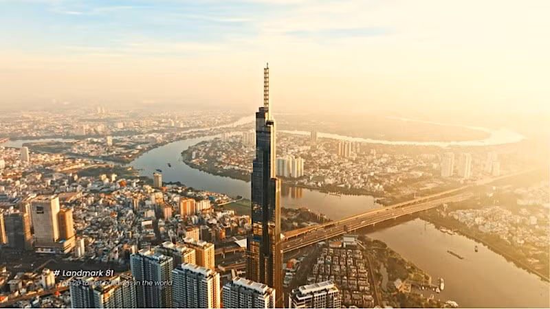 La película muestra la imagen de Ciudad Ho Chi Minh en 2025: moderna, dinámica y desarrollada.