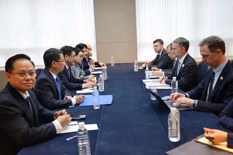Panorama de la reunión. (Foto: VNA)