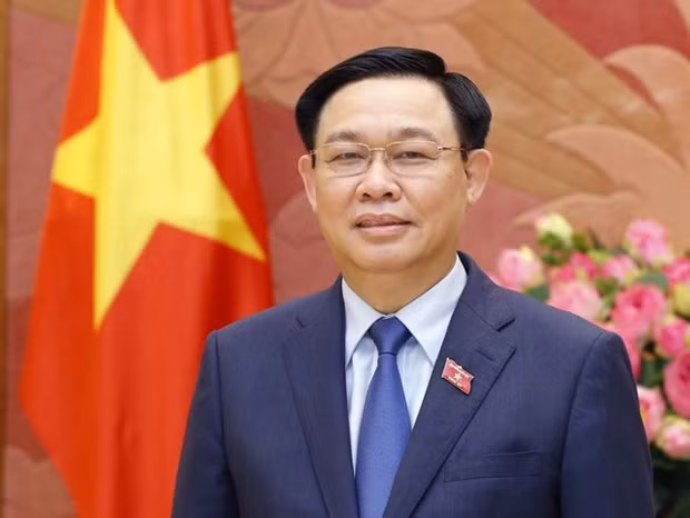 El presidente de la Asamblea Nacional de Vietnam, Vuong Dinh Hue (Foto: VNA)