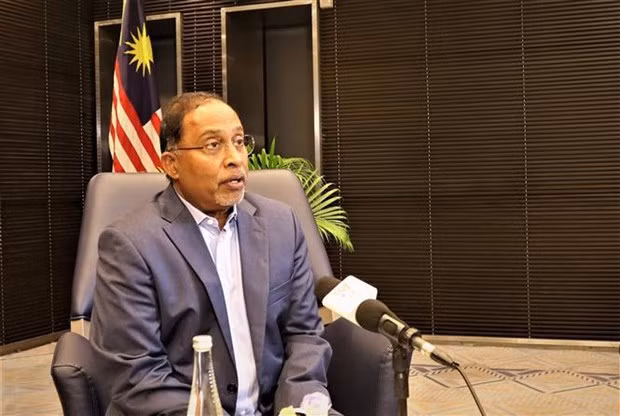 El canciller malasio, Zambry Abdul Kadir (Foto: VNA)