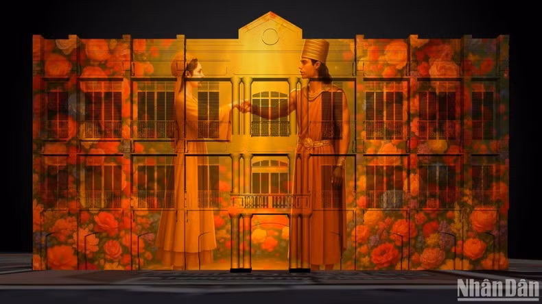 Imágenes del vídeo de mapeo 3D "La historia de Da Nang".