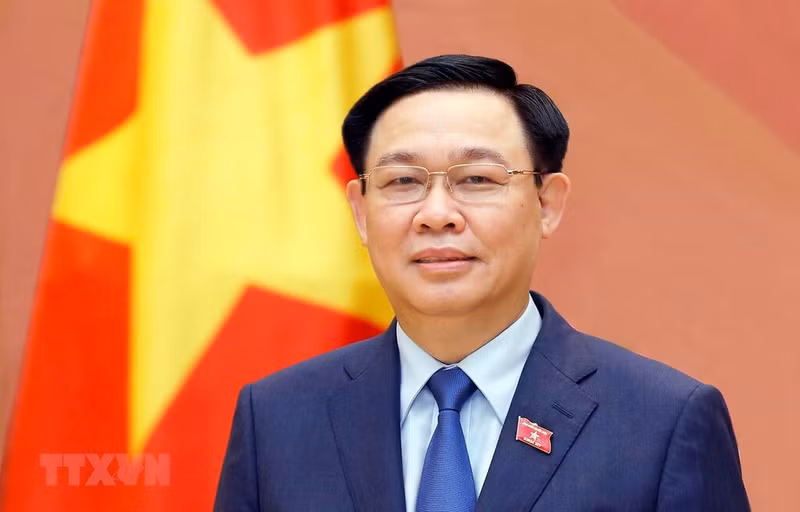 El presidente de la Asamblea Nacional de Vietnam, Vuong Dinh Hue (Foto: VNA)