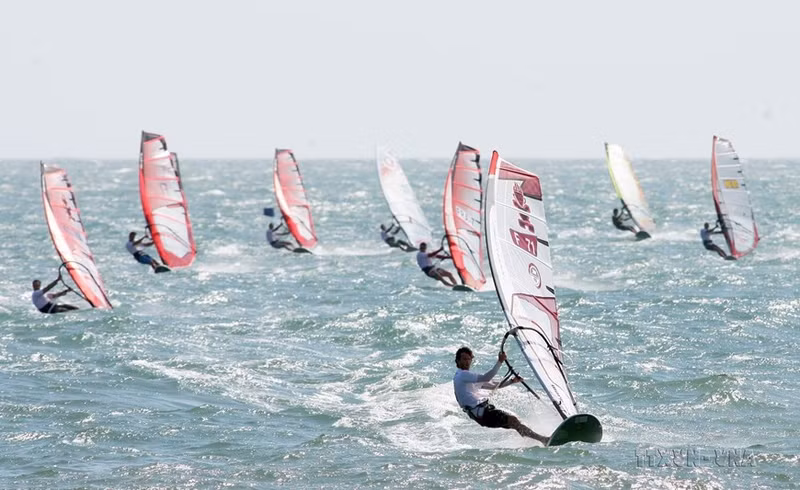 El torneo internacional de windsurf Fun Cup en la ciudad de Phan Thiet.