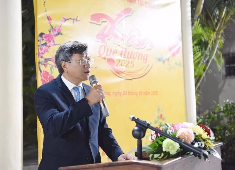 El embajador vietnamita en Cuba, Le Quang Long. (Foto: VNA)
