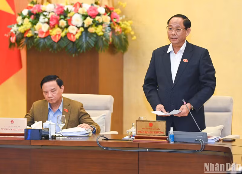 El vicepresidente de la AN, Tran Quang Phuong.