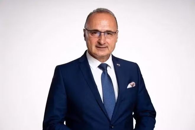 El ministro de Relaciones Exteriores de Croacia, Gordan Grlić Radman. (Foto: VNA)