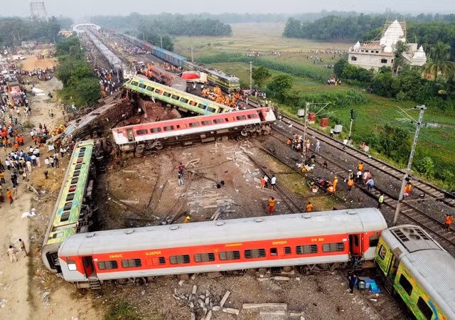 La escena del accidente (Foto: Reuters)