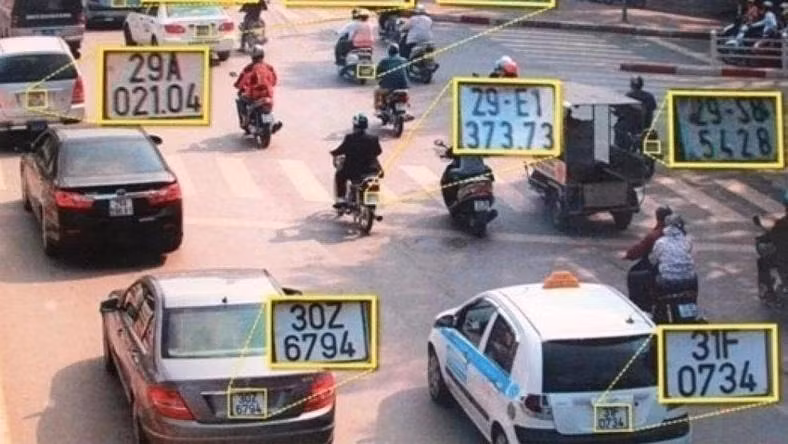 Aumentan el uso de sistemas de cámaras de vigilancia para detectar y gestionar infracciones en Hanói. (Foto: vov.vn)