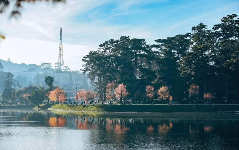El río Huong en Da Lat (Foto: VNA)